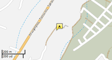 Location of business on map