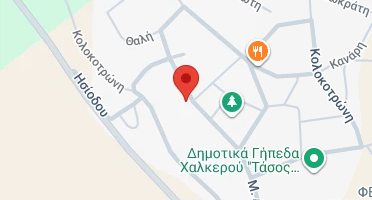 Location of business on map
