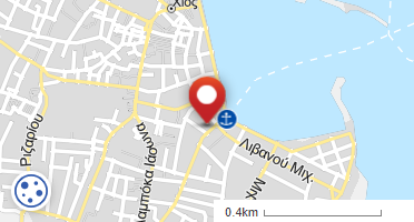 Location of business on map