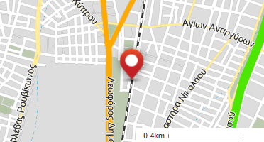 Location of business on map