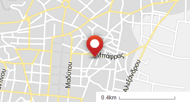 Location of business on map