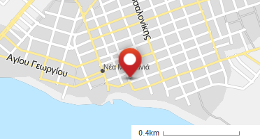 Location of business on map