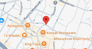 Χάρτης και σημείο της επιχείρησης