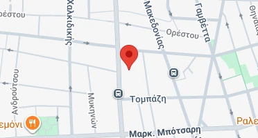 Location of business on map
