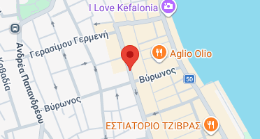 Location of business on map