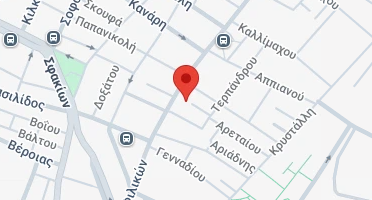 Location of business on map