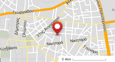 Location of business on map