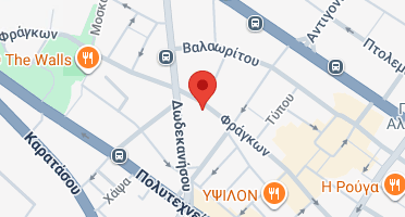 Location of business on map