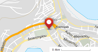 Χάρτης και σημείο της επιχείρησης