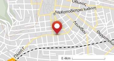 Location of business on map