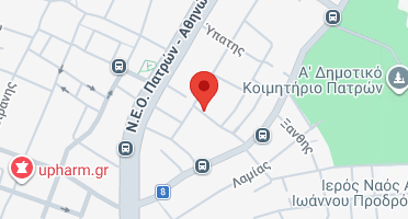 Location of business on map