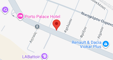 Location of business on map