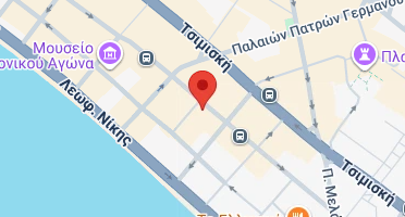 Location of business on map