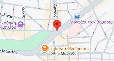 Location of business on map