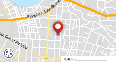 Location of business on map