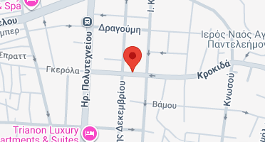 Location of business on map