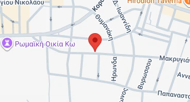 Location of business on map