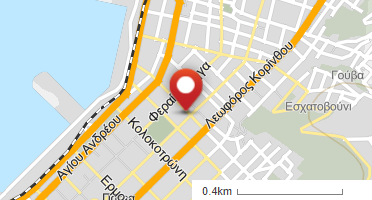 Location of business on map