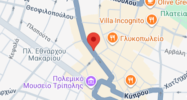 Location of business on map