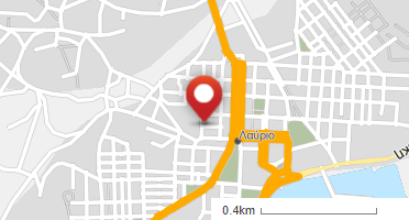 Location of business on map