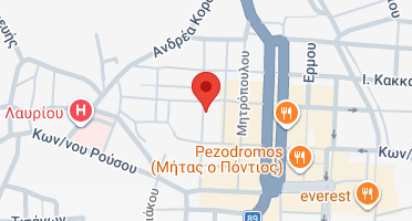 Location of business on map