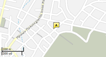 Location of business on map