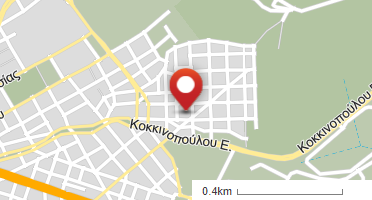 Location of business on map