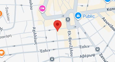 Location of business on map