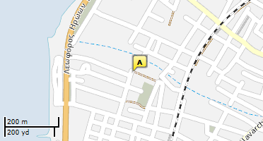 Location of business on map