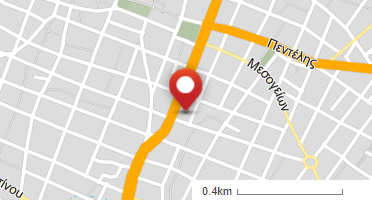 Location of business on map