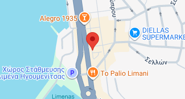 Location of business on map