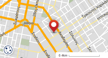 Location of business on map