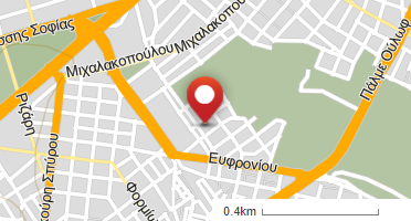 Location of business on map