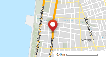 Location of business on map