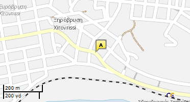 Location of business on map