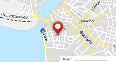 Location of business on map