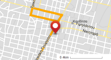 Χάρτης και σημείο της επιχείρησης