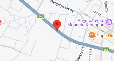 Χάρτης και σημείο της επιχείρησης