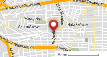 Location of business on map