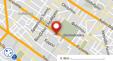 Location of business on map