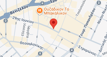 Location of business on map