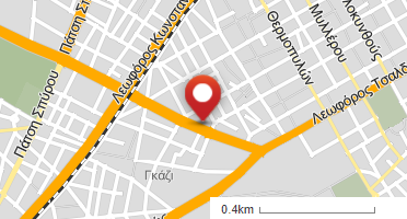 Location of business on map