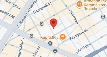 Location of business on map