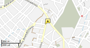 Location of business on map