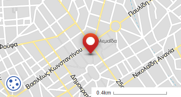 Location of business on map
