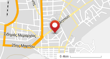 Location of business on map