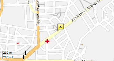 Location of business on map
