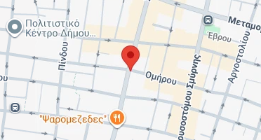 Location of business on map