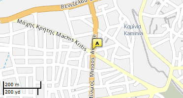 Χάρτης και σημείο της επιχείρησης