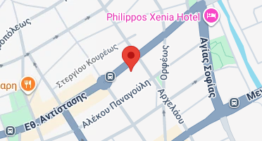 Location of business on map